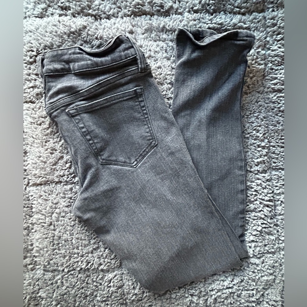 HT DENIM 30x32 skinny black stretch jeans